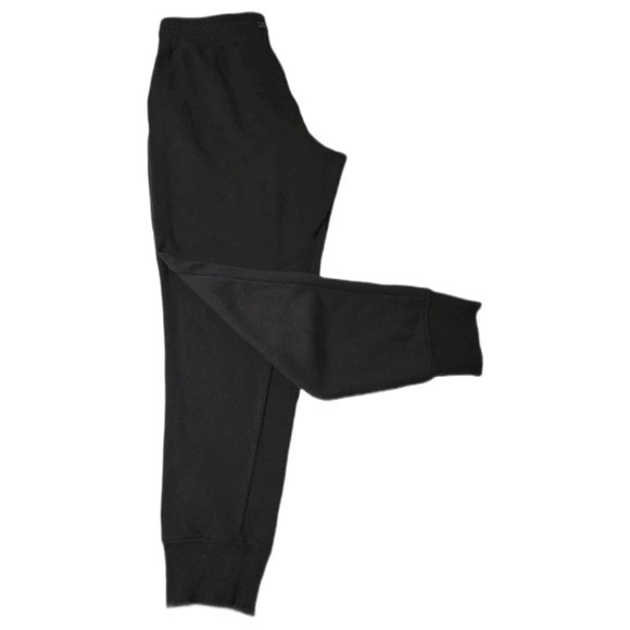 🏁3/$10🏁 GAIAM Women Black Joggers: Soft Cotton Elastic Waist, Drawstring - Picture 2 of 5